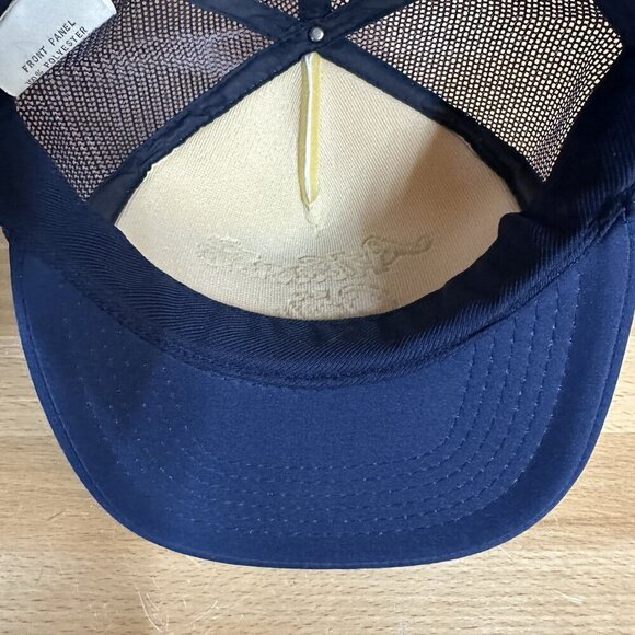 Vintage Atlantic City SnapBack Rope Trucker HatScrip Lettering Foam Mesh Cap - Picture 5 of 5